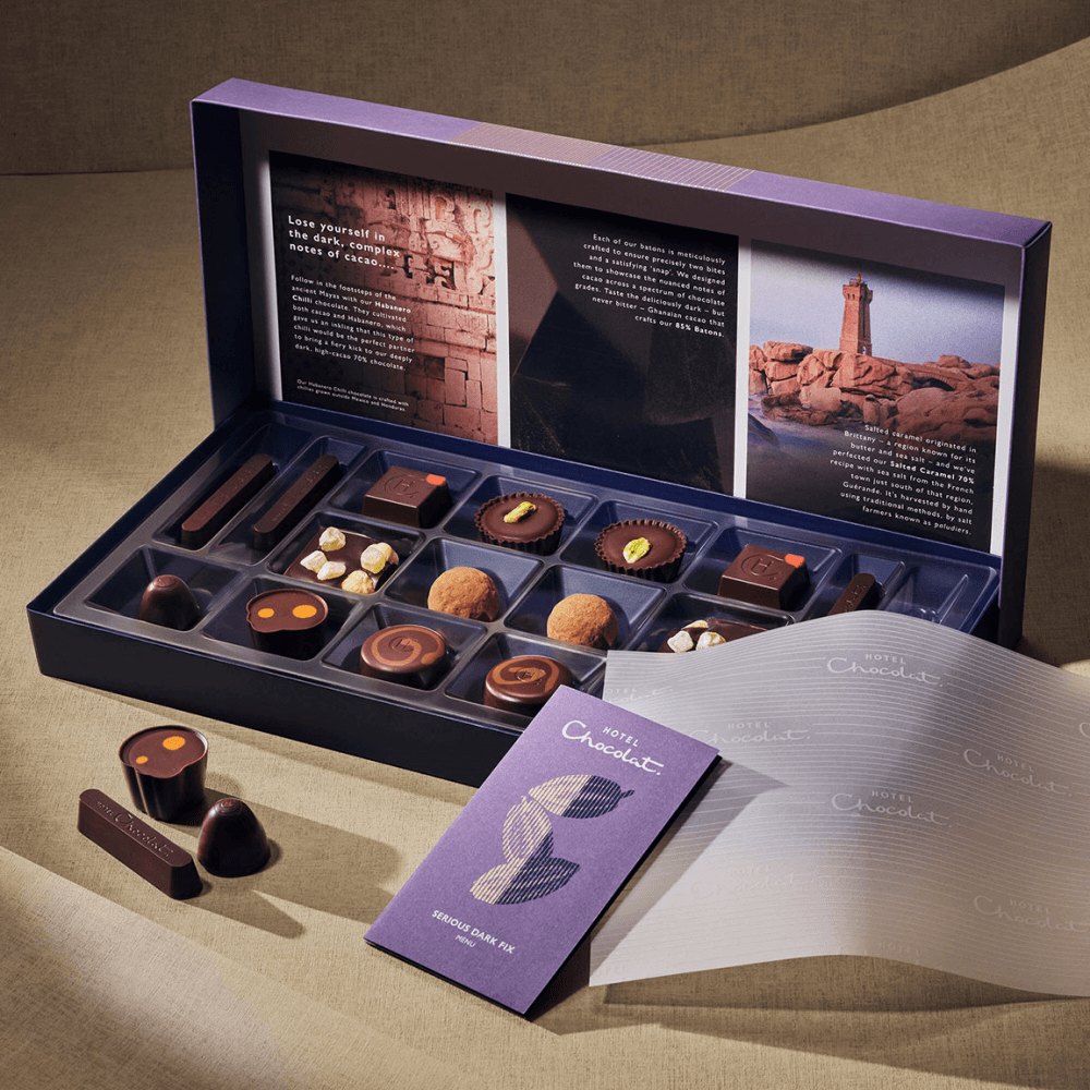 Seriously Dark Fix Chocolate Box