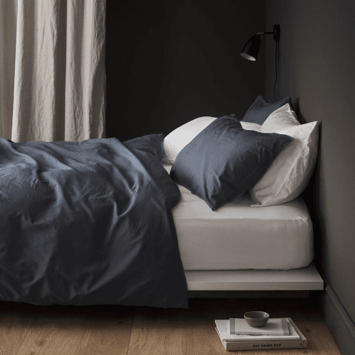 Image showing the Relaxed Cotton Pair of Pillowcases product.