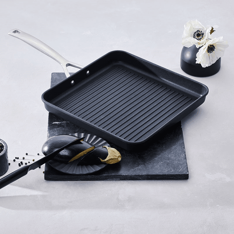 Toughened Non-Stick Square Grill Pan