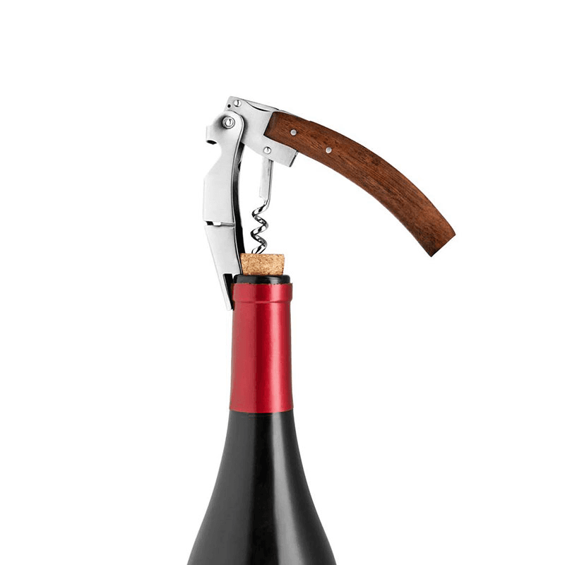 Liquid Lounge Liquid Lounge Waiter's Corkcrew, Brushed Steel