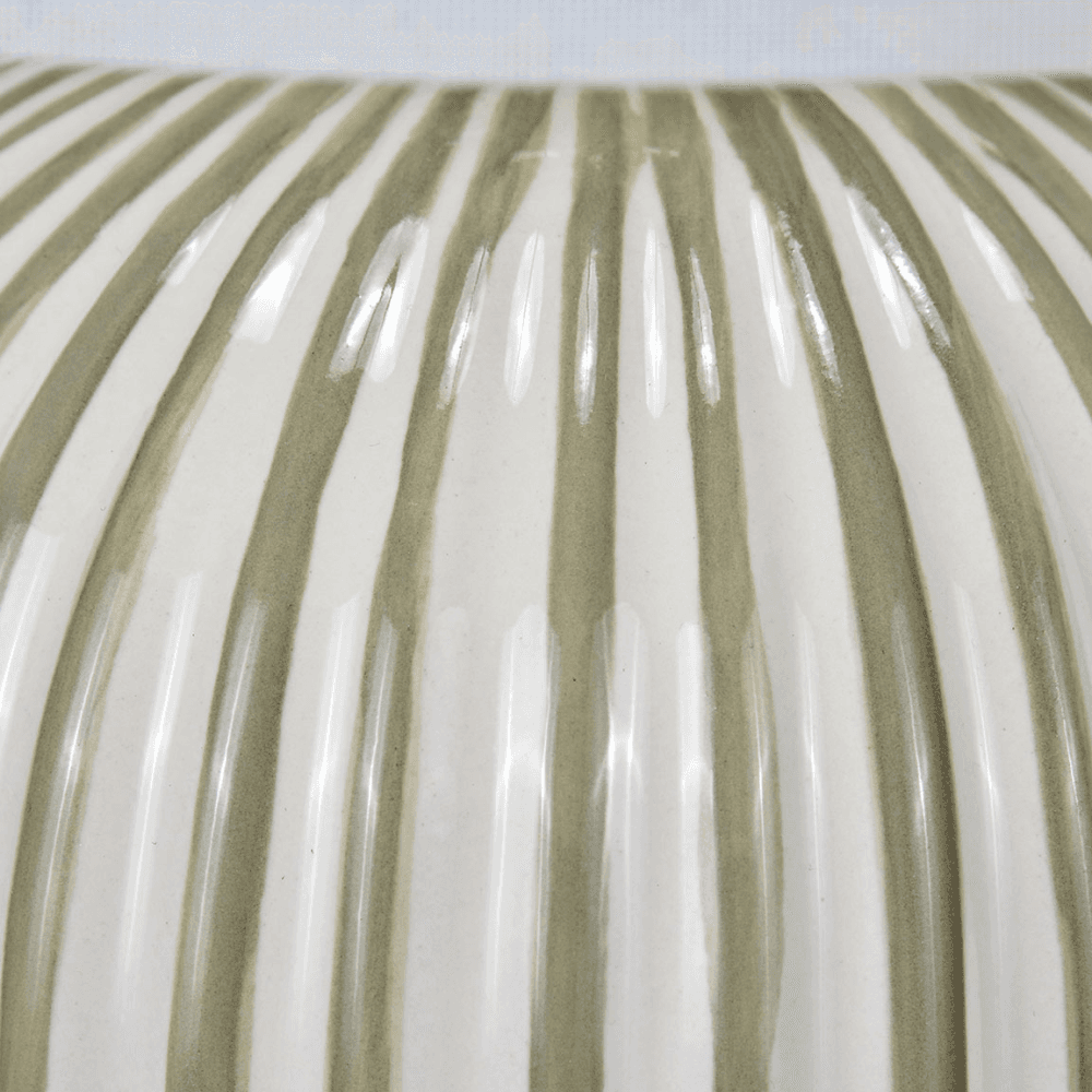 Cannes Stripe Ceramic Table Lamp