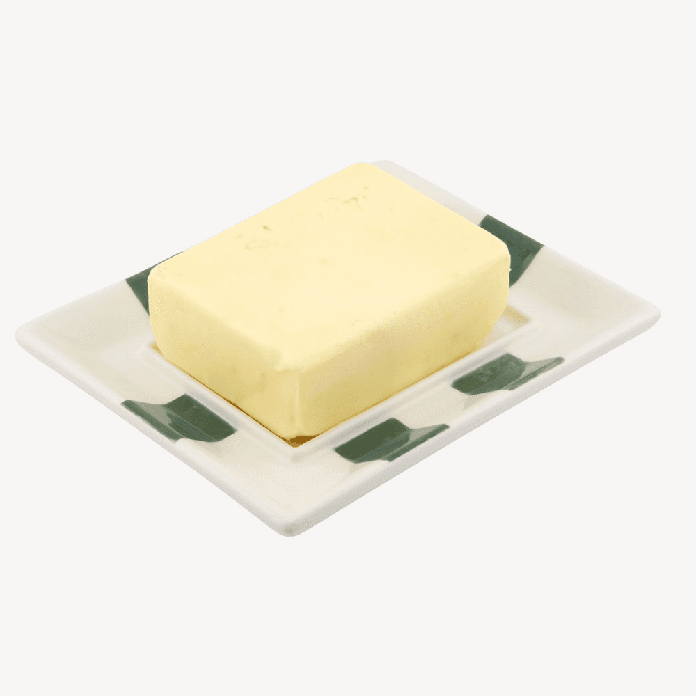 Circus Striped Butter Dish