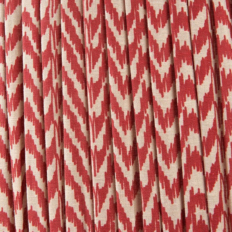 Vienna Chevron Pleated Lampshade