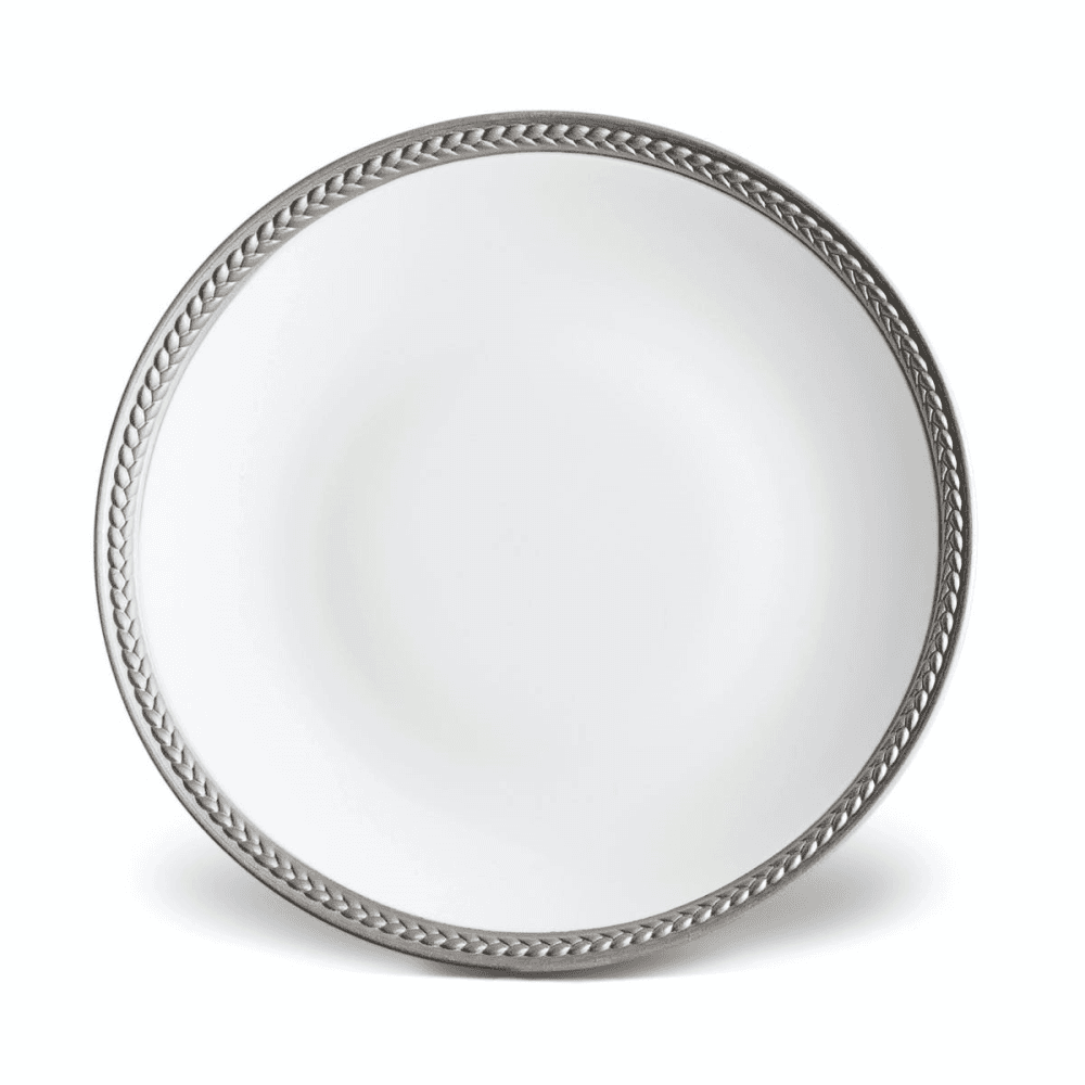 Soie Tressée Bread & butter plate, Platinum