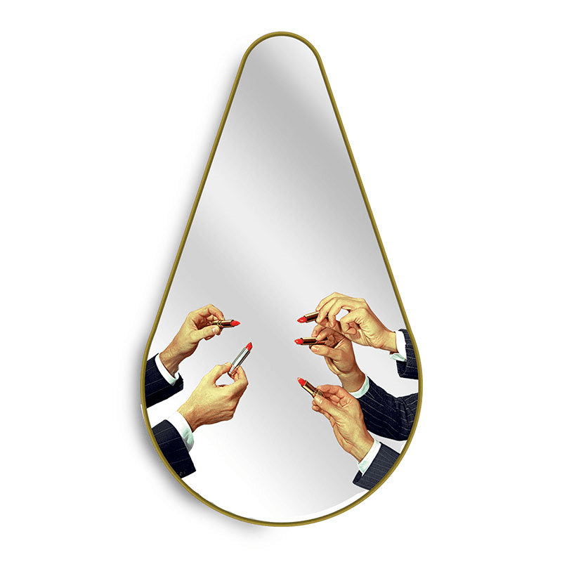 Toiletpaper Lipsticks Mirror, Multi