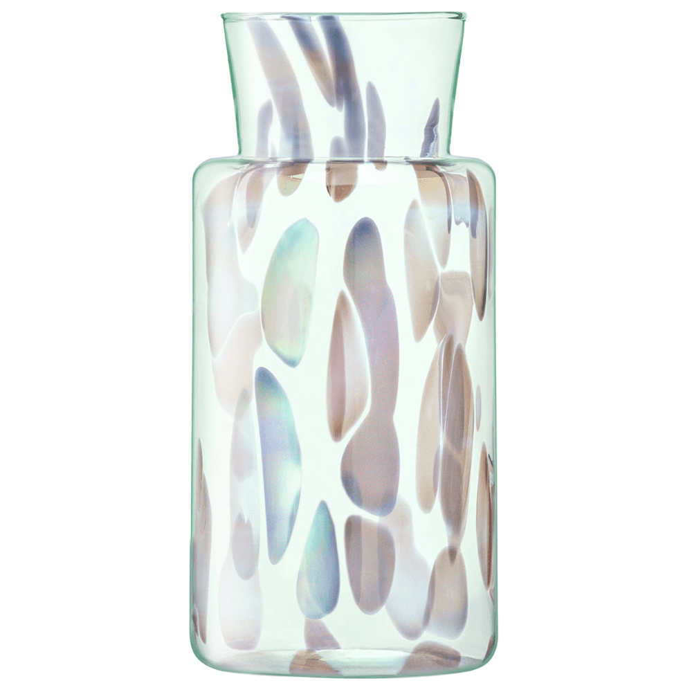 Sea Glass Vase, Ocean Blue