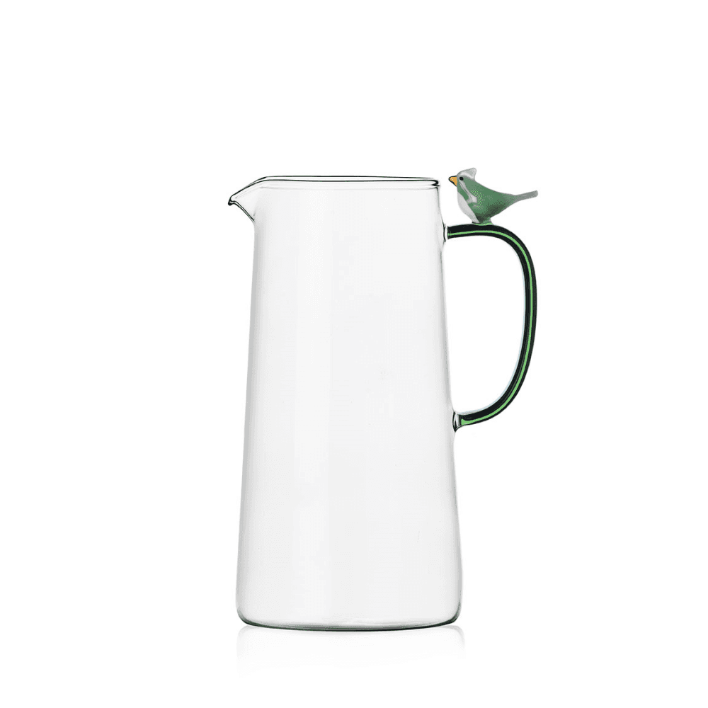 Birds Jug, Green