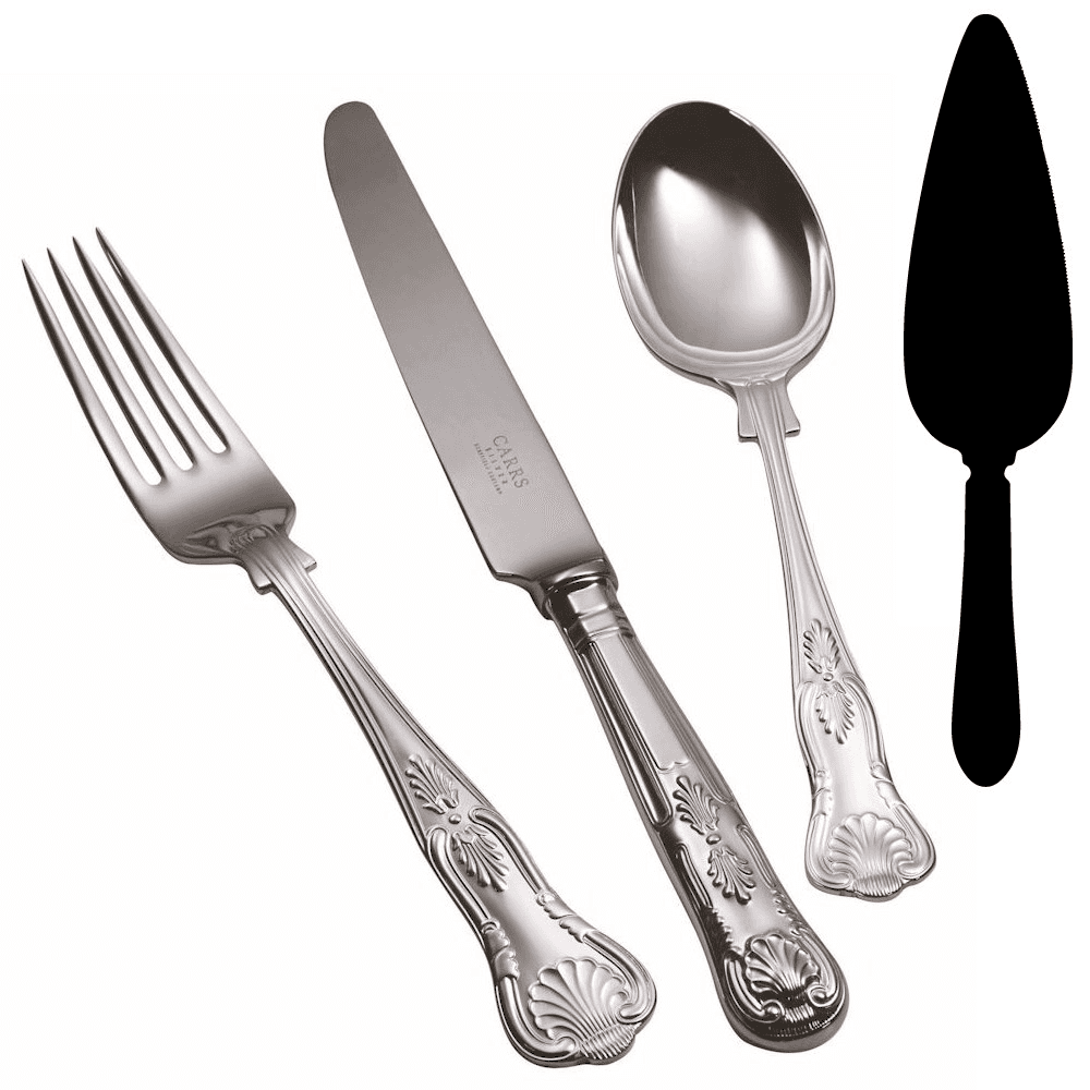 Kings Pie Knife, Silver Plate