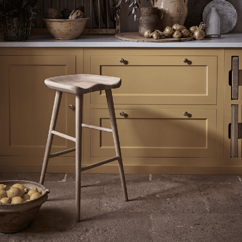 Ludlow Bar Stool, Natural Oak
