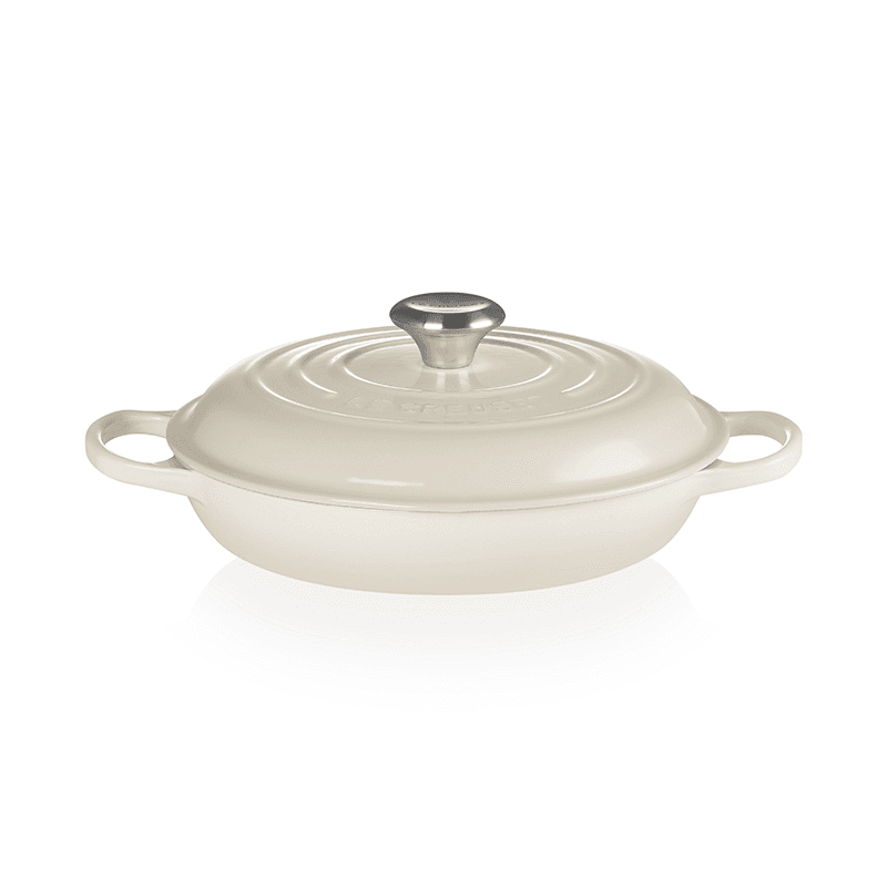 Signature Cast Iron Shallow Casserole