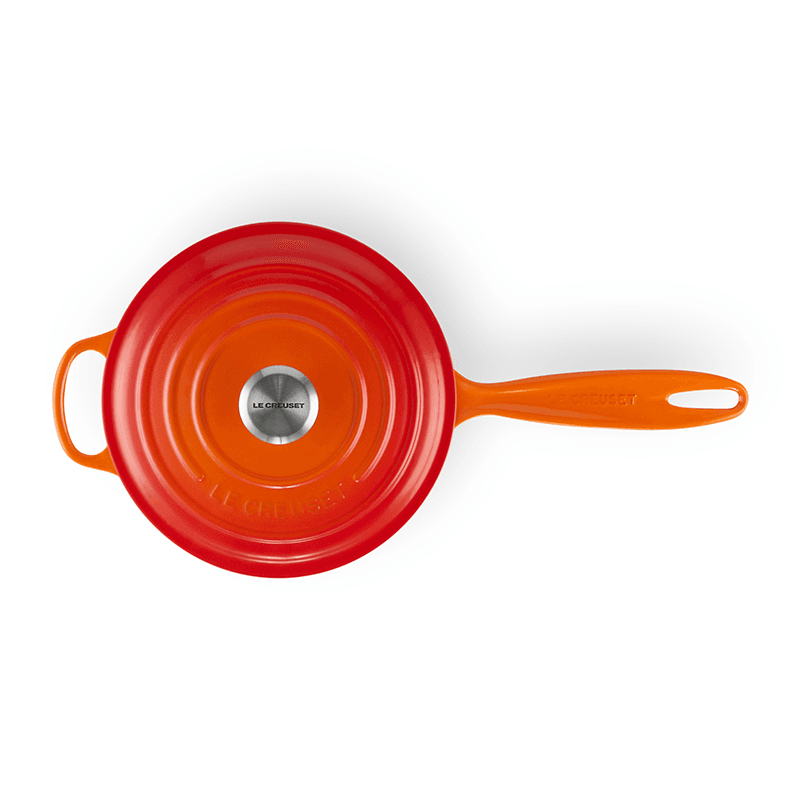 Signature Cast Iron Saucepan