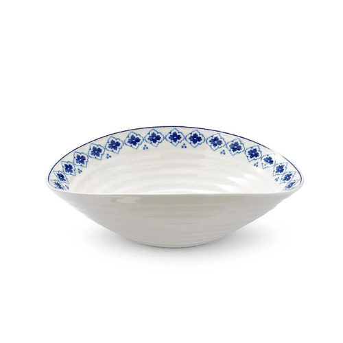 Image showing the Blue Serving Bowl product.