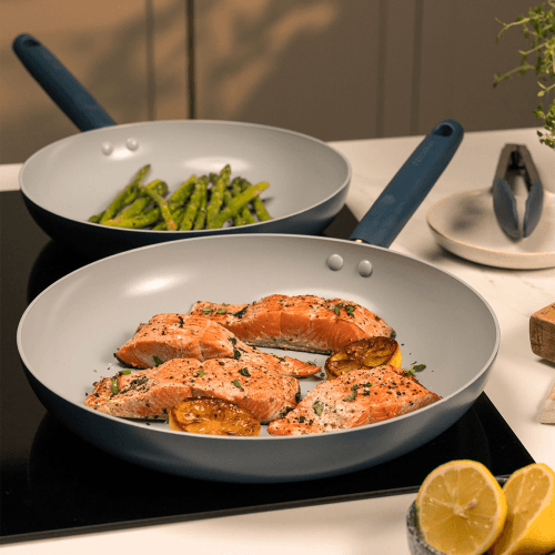 Image showing the Ceramic Set of 2 Non-Stick Frying Pans product.