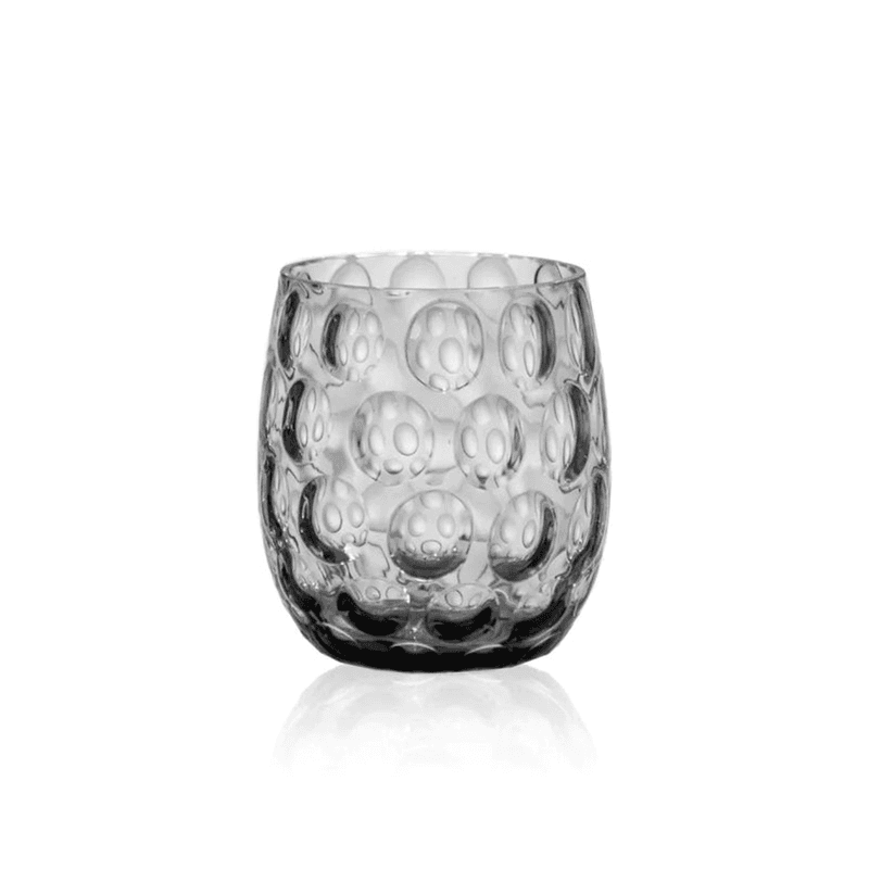Kugel Set of 2 Tumblers, Grey Smoke