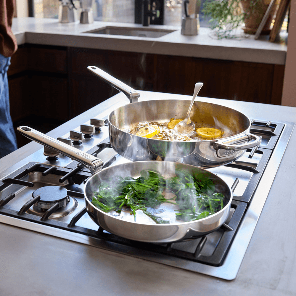 Space 6 Piece Cookware Set, Stainless Steel