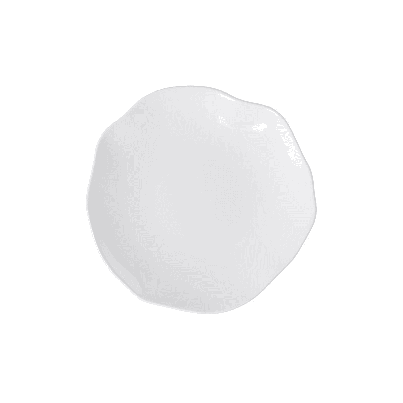 Pura Bread Plate, White