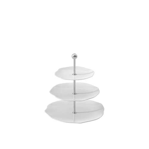 Image showing the Pura Cake Stand, White product.