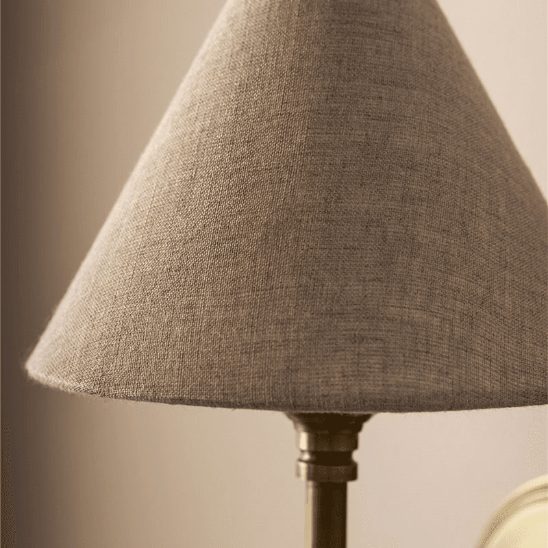 Kelmscot Wall Light Linen Shade