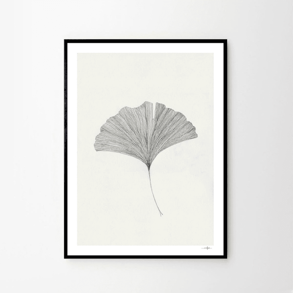 Grinko Leaf - Ana Frois Art Print, Multi