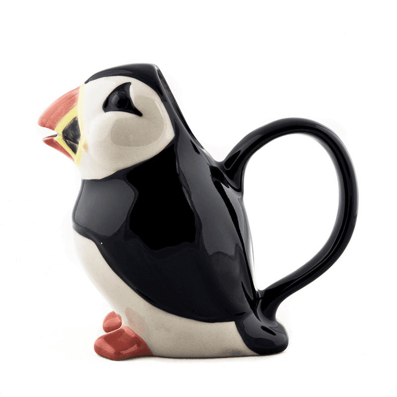 Puffin Water Jug, Black/Yellow