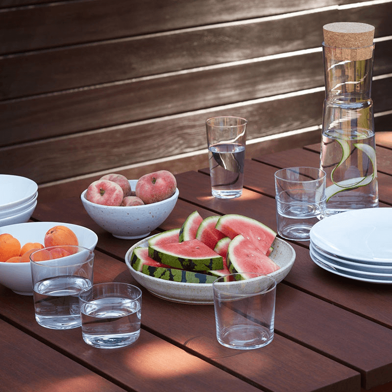Gio Set of 4 Glasses, Clear