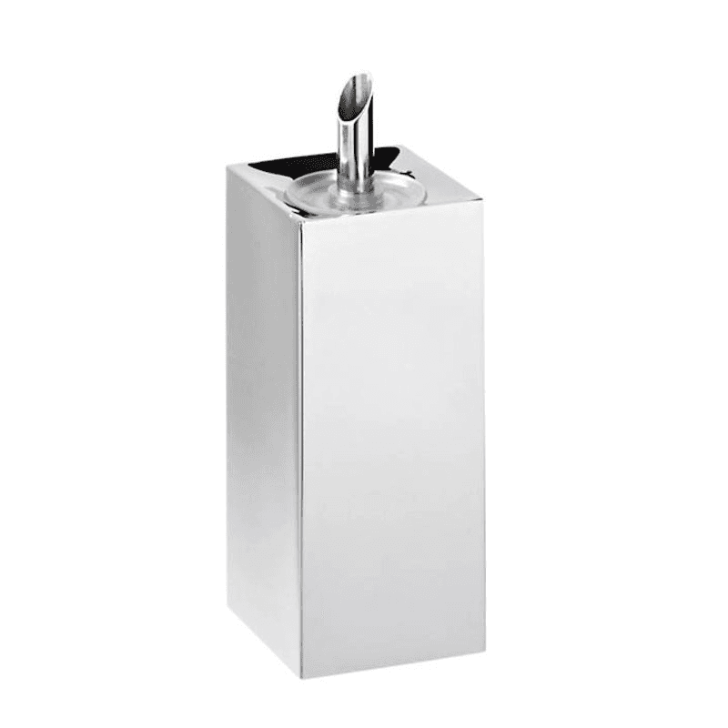 Acciaio Oil Pourer with Stopper, Stainless Steel