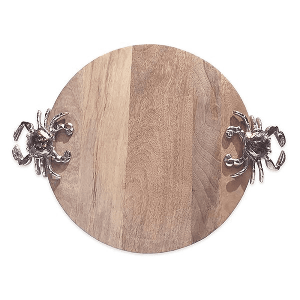Seashore Serving Board with Crab Design