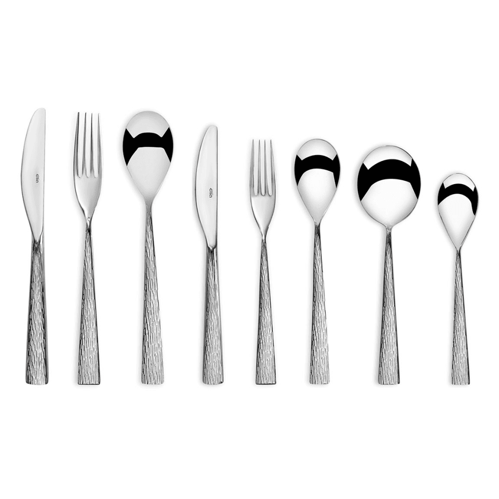 Flow 44 Piece Cutlery Set, Stainless Steel