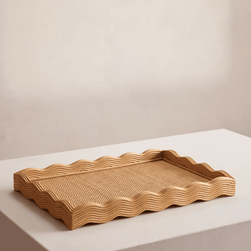 Pangbourne Tray, Rattan