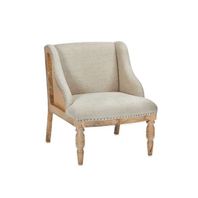 Elbu Deconstructed Linen Armchair