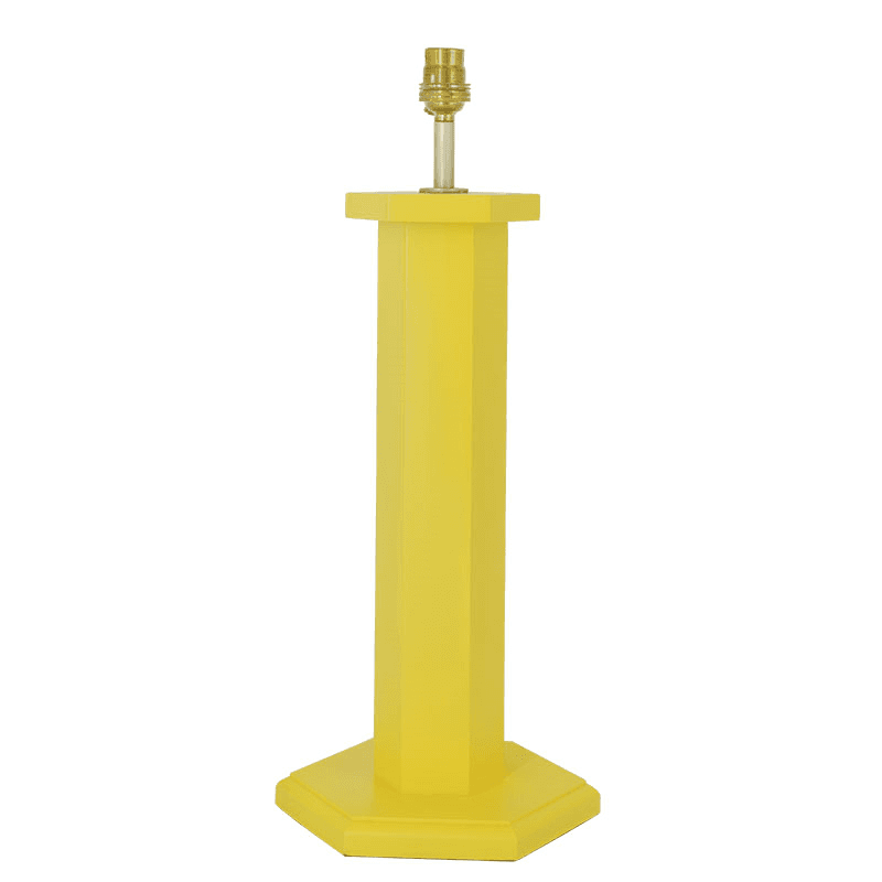 Hexagon Table Lamp Base