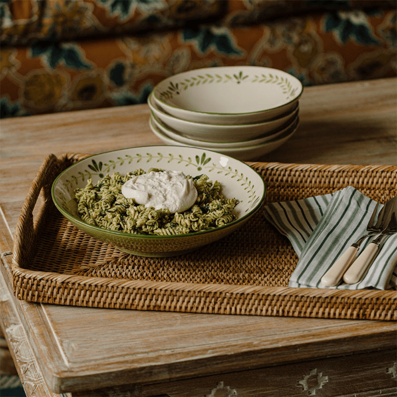 Elouise Serving Bowl, Green