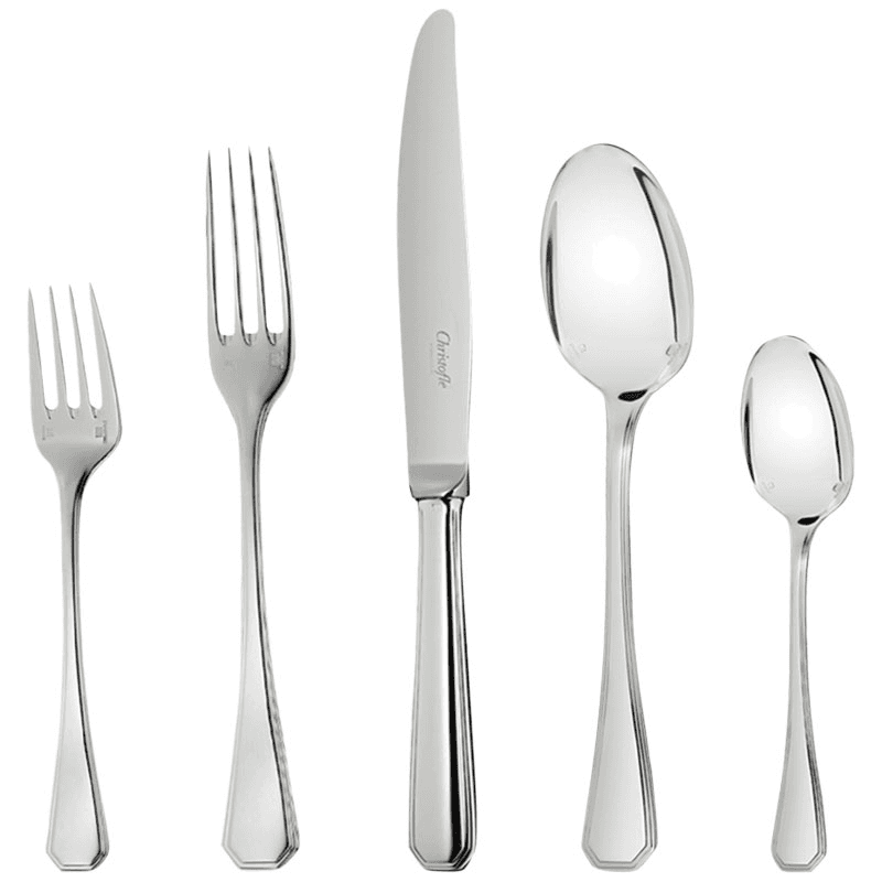 America Cutlery Set, Silver Plated