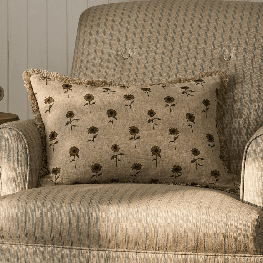 Sunflower Cushion, Natural