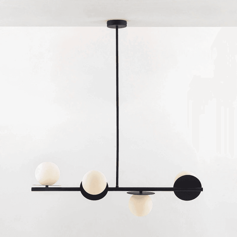 Disk Opal Pendant Light