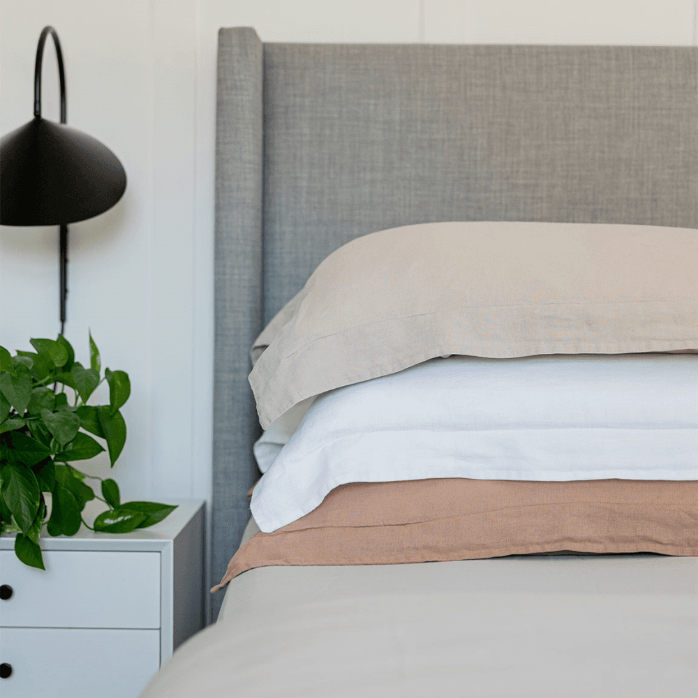 Hemp & Organic Cotton Pair of Oxford Pillowcases