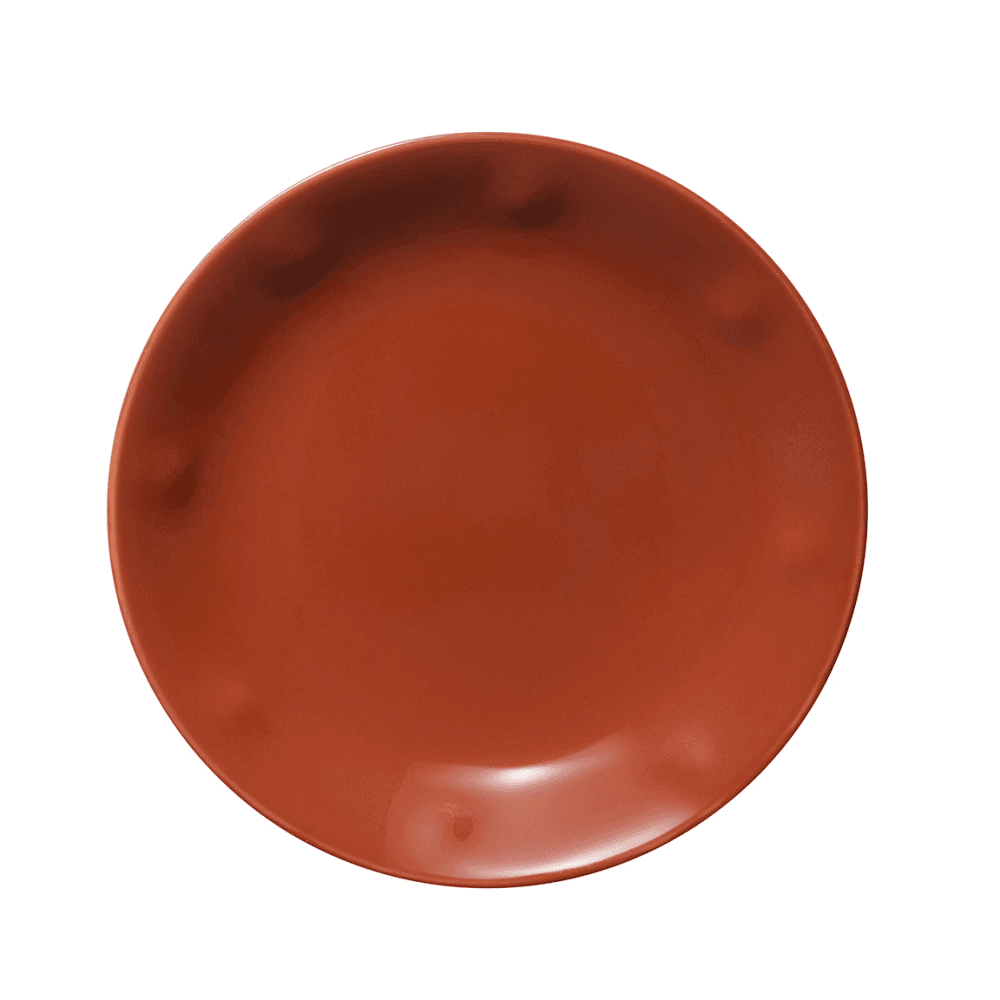 Solare Side Plate, Terracotta