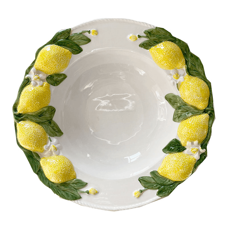 Lemon Pasta Bowl, White