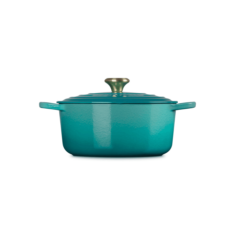 Signature Cast Iron Round Casserole