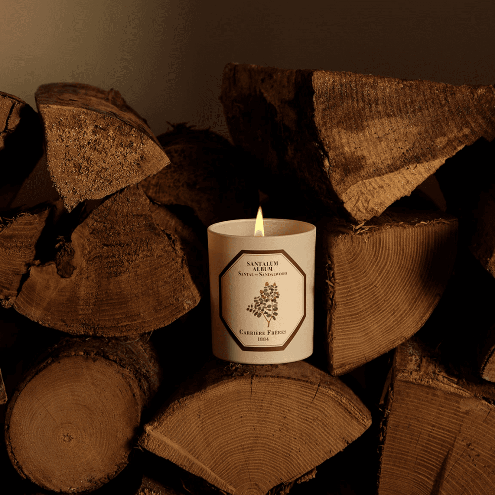 Sandalwood Scented Candle