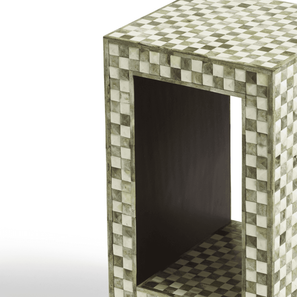 Tattersall Side Table, Spruce