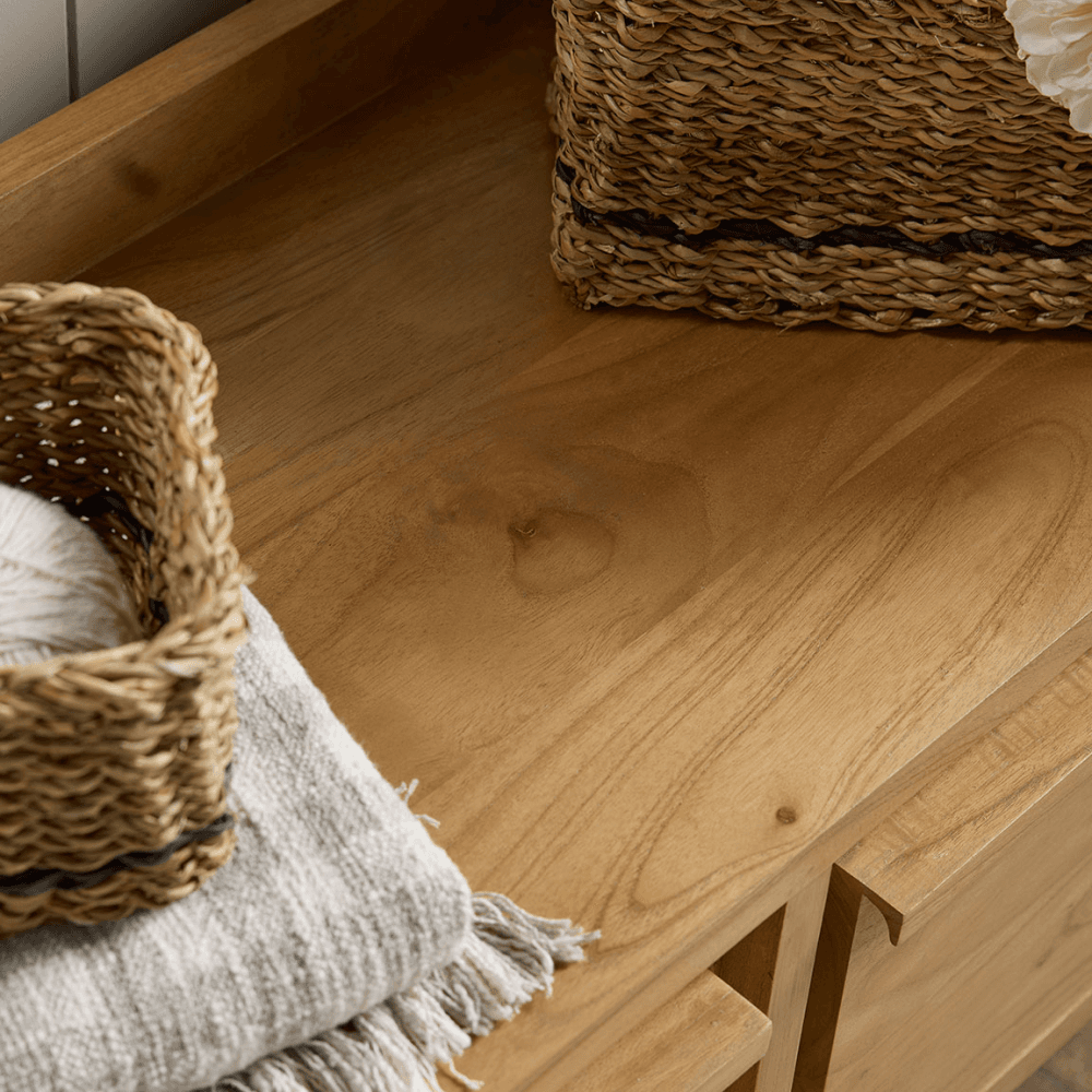 Adriana Storage Bench, Natural