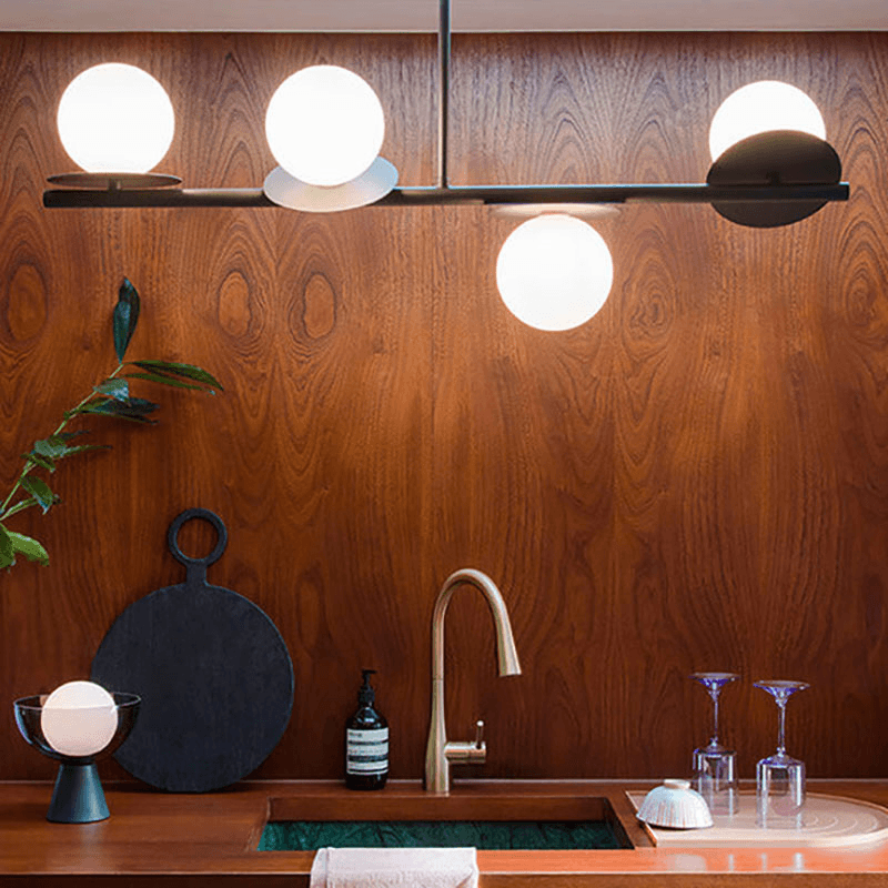 Disk Opal Pendant Light