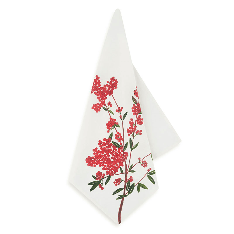 Les Airelles Linen Napkin, Red