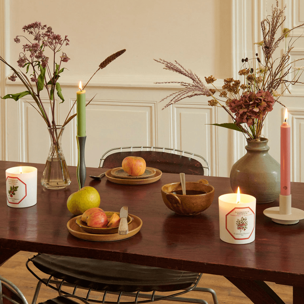 Spearmint Scented Taper Candles