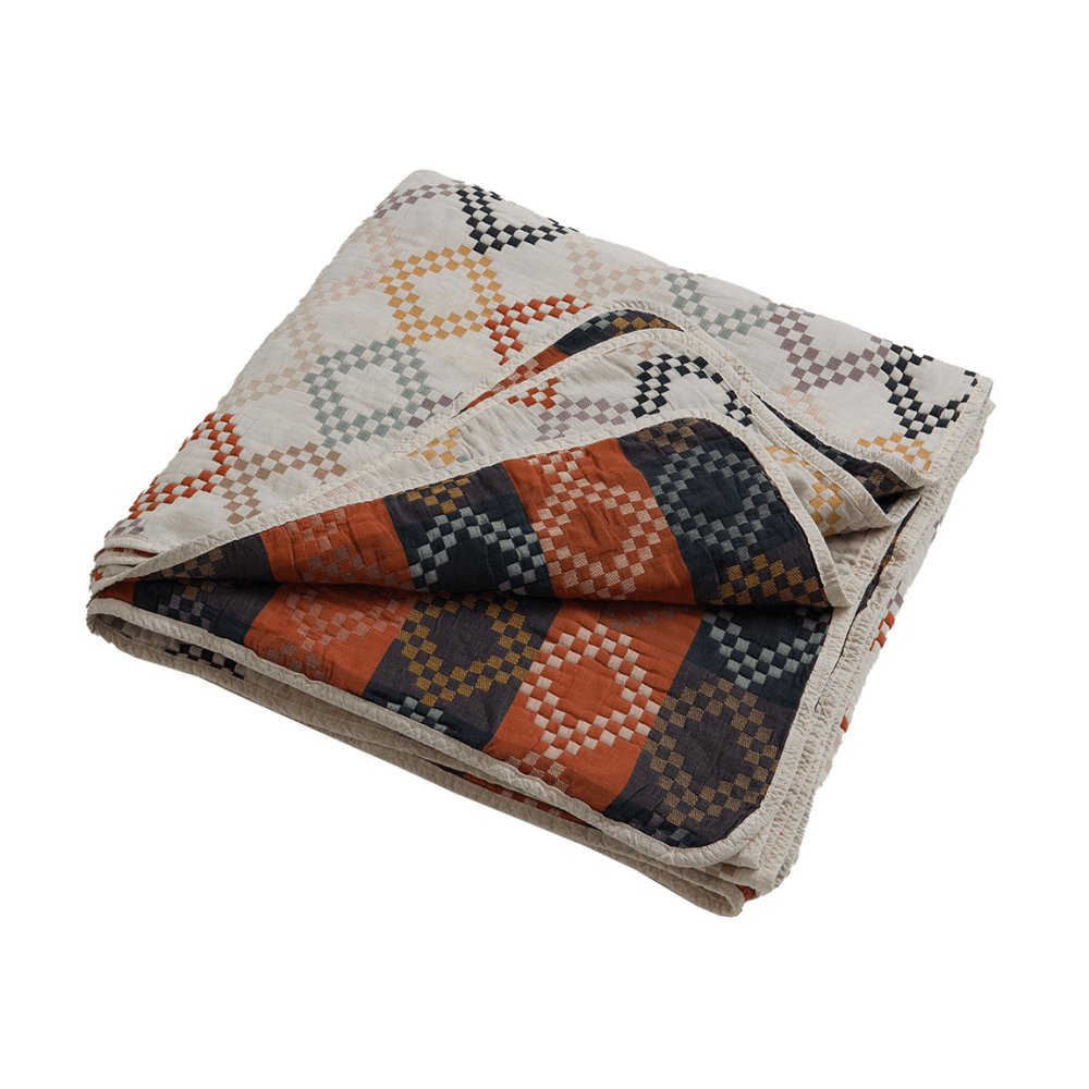 Jolene 100% Cotton Quilted Throw