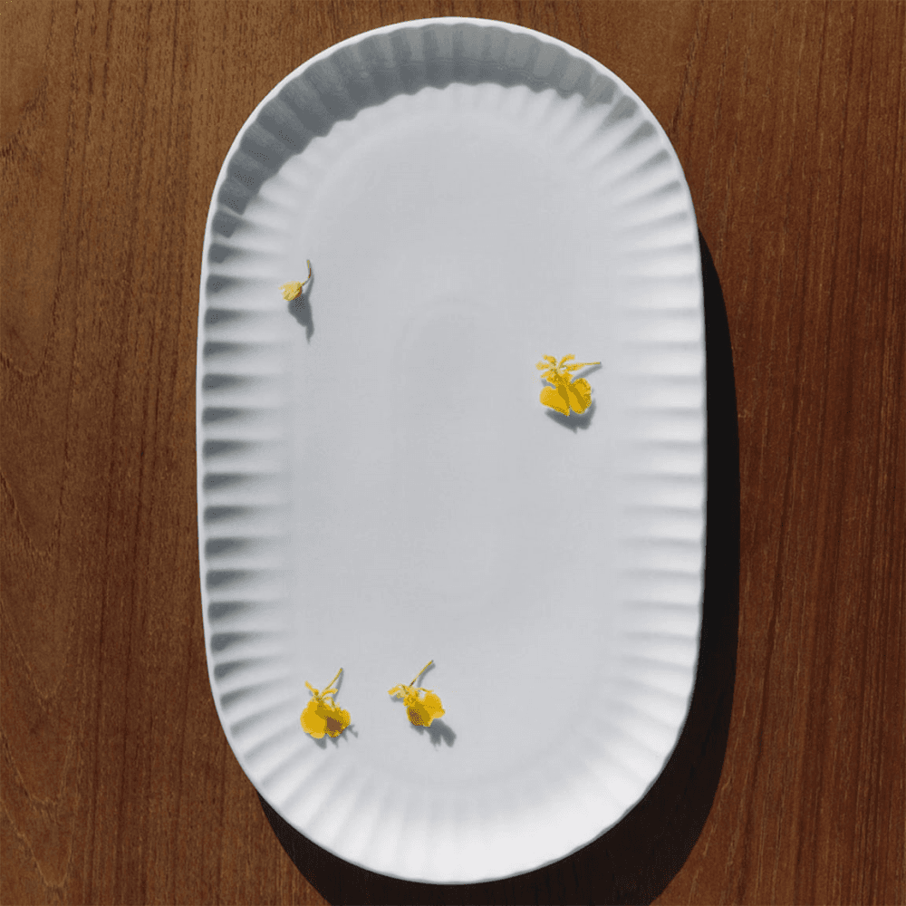 Bernadotte Serving Dish, Porcelain