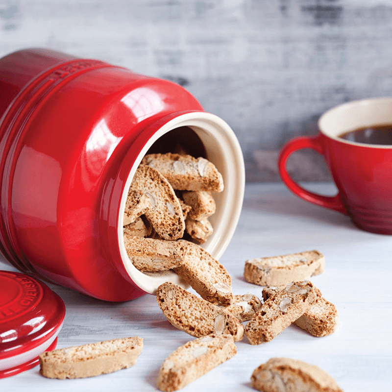 Stoneware Biscuit Jar