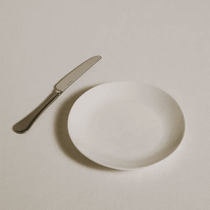 Burnham Side Plate, White