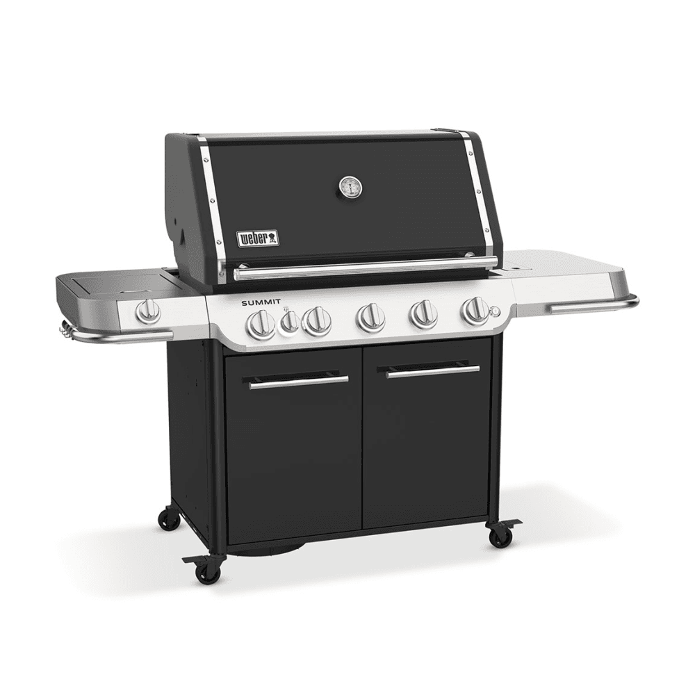 Summit E FS38 Gas Barbecue, Black